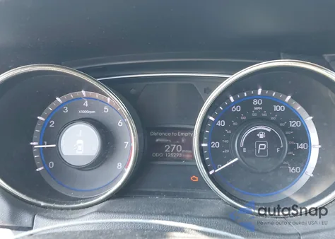 2012 Hyundai Sonata Se 2.0T z USA, uszkodzony, nr VIN 5NPEC4AB7CH452670